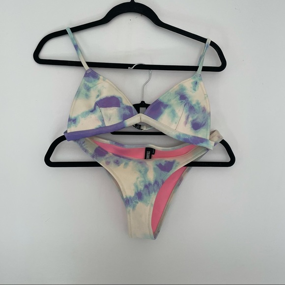 Triangl tie dye neoprene Bikini- bag included! - Picture 4 of 5